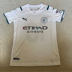 Puma Manchester City 2021/2022 Away Jersey Grealish